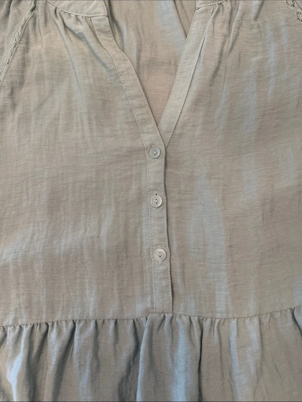 Treasure & Bond Ruffle Peplum Top